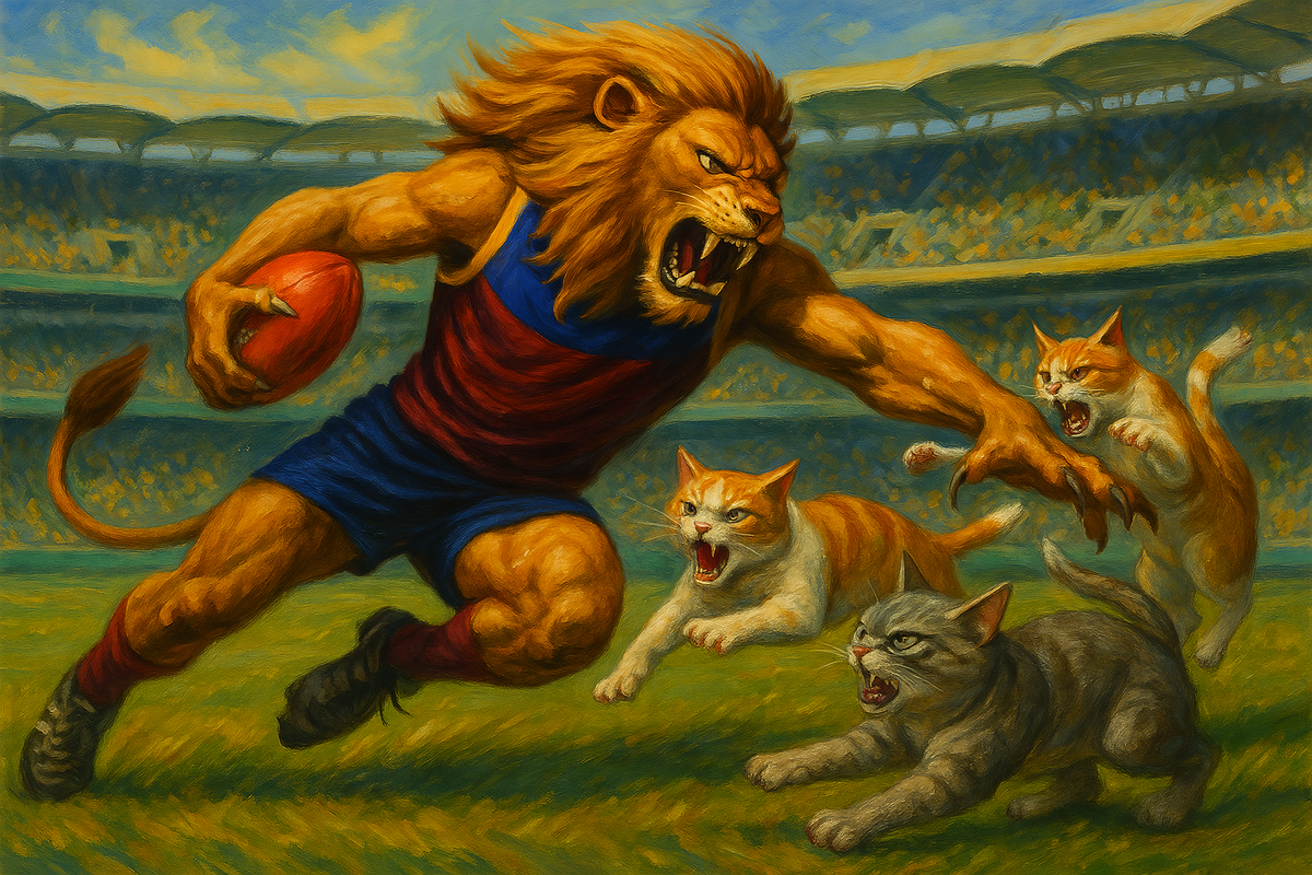 Dire Start, Daring Finish: Lions Break the Cats....Again